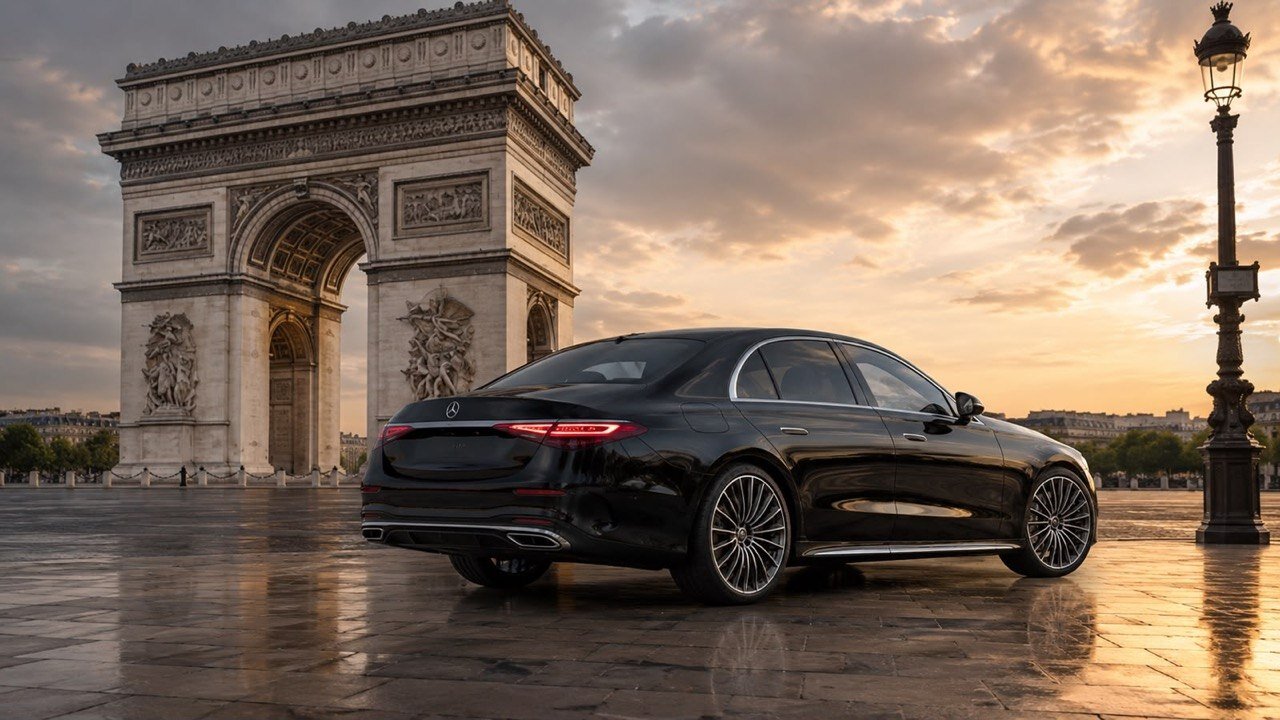 Mercedes E Class in Paris